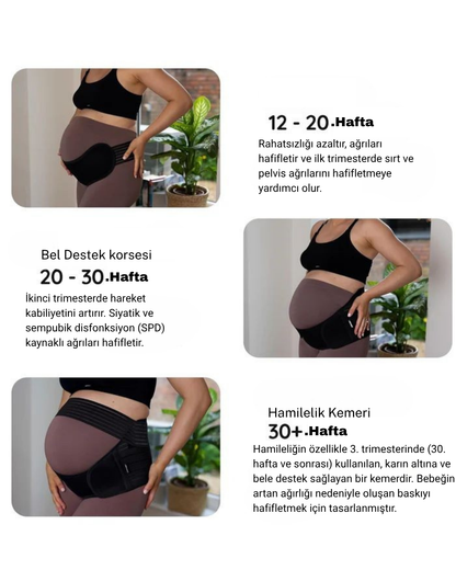 3ü 1 Arada Gebelik Destek Kemeri
