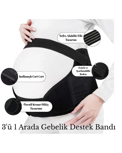 3ü 1 Arada Gebelik Destek Kemeri